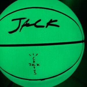 Cactus Jack CJ Smiley Glow in the Dark Basketball  (Brand New)